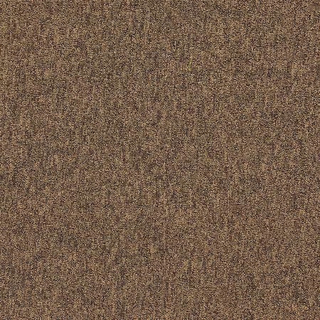 Carpet Tile, 19-11/16in. L, Coffee, PK20 MPN:31HL69