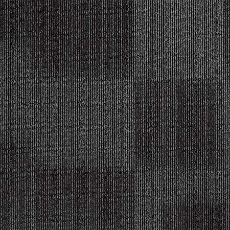 Carpet Tile, 19-11/16in. L, Charcoal, PK20 MPN:31HL77