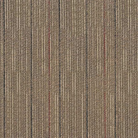Carpet Tile, 19-11/16in. L, Brown, PK20 MPN:31HL79