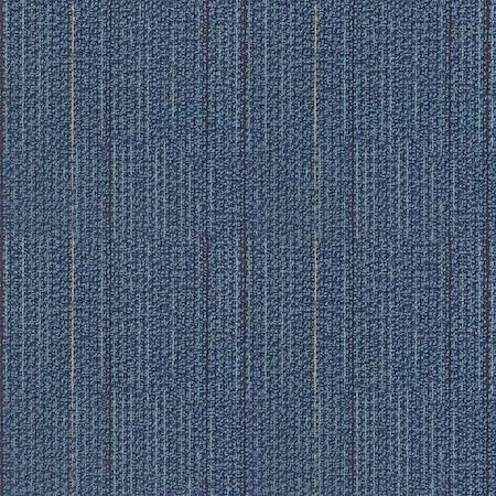 Carpet Tile, 19-11/16in. L, Blue, PK20 MPN:31HL81