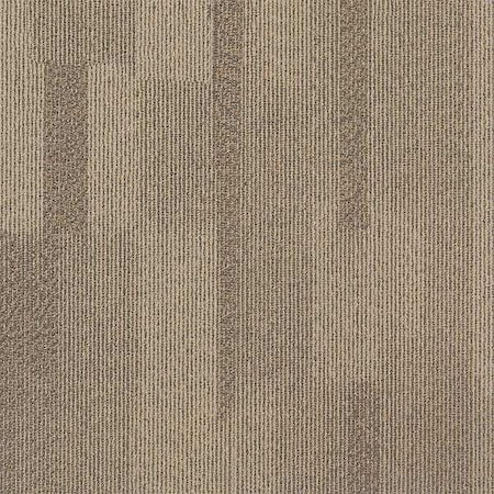 Carpet Tile, 19-11/16in. L, Beige, PK20 MPN:31HL82