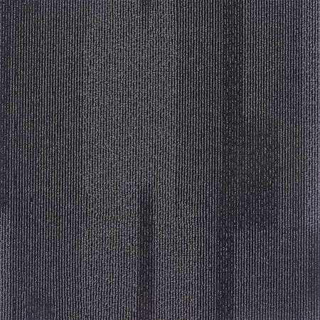 Carpet Tile, 19-11/16in. L, Charcoal, PK20 MPN:31HL83