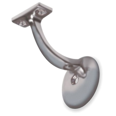 Handrail Bracket, Aluminum, 3 In H MPN:4JH02