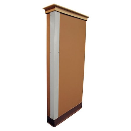 Corner Guard, Silver, 1x48in, Hardware FR MPN:5KZK7