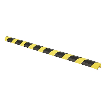 Corner Guard, Black/Yellow, 7/16
