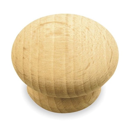 Cabinet Knob, Beech Wood, Wood, Proj. 15/16
