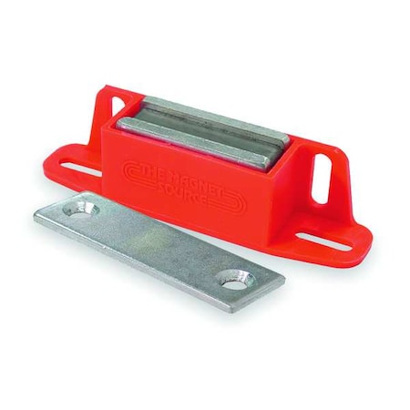 Universal Latch Magnet w/Plate, 50 lb. MPN:3DYF1