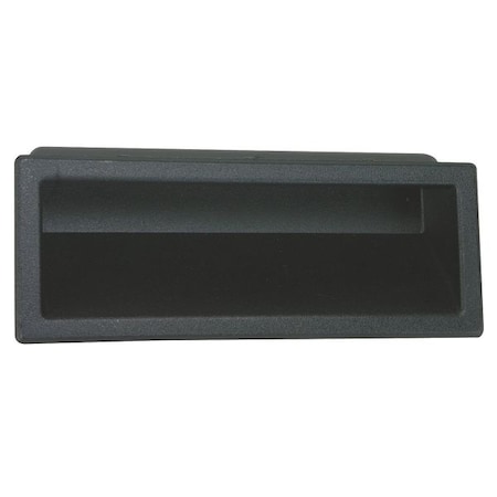 Recessed Pull Handle, Snap-In, Thermoplast, Matte, Snap-in MPN:4NRT6