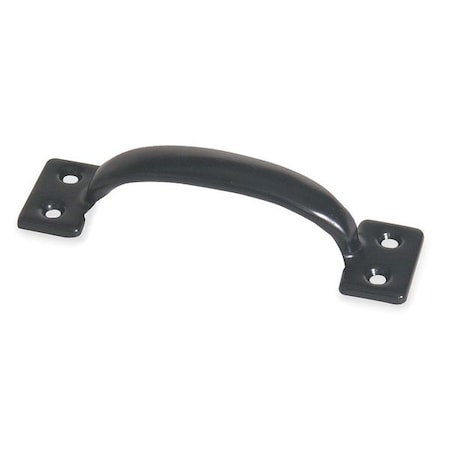 Door Pull, 6 1/2 In, Powder Coated, Unthr. Through Holes MPN:4PE20