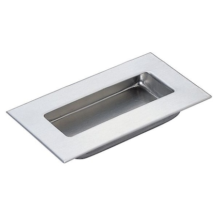 Recessed Pull Handle, Stainless Steel, Satin, Threaded Holes MPN:HH-AS2D