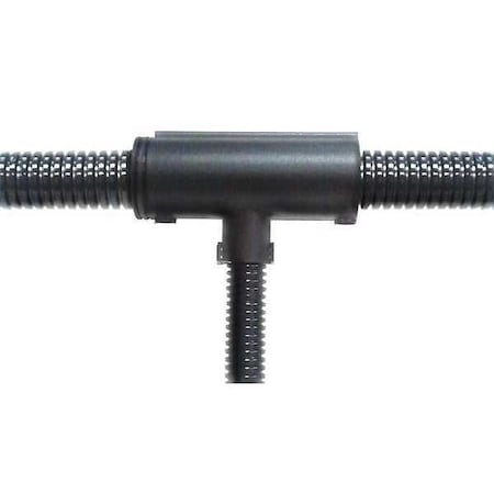 Tee Fitting, B 0.50in/T 0.25in, Nylon, PK10 MPN:19A641