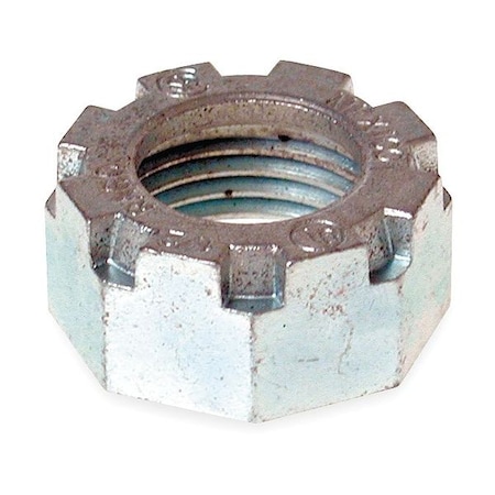 IMC Bushing, 1-1/2 in, Threaded, Zinc Alloy, Plain MPN:3LN83