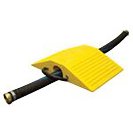 Cable Protector, 6 in H, 30 in L, 18-1/4 in W, 1 Channel, Polyurethane, Yellow MPN:COP2200-4.5
