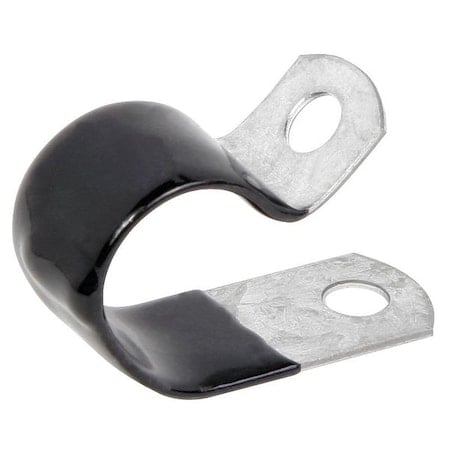 Cable Clamp, Steel, 1/4 in Bundle Dia., Black, 50 PK MPN:CWV0507Z1