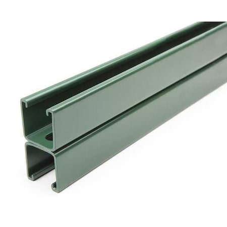 Back to Back Strut, Slotted, Steel, Painted, 9/16 in x 1-1/8 in Hole Size, Green MPN:FS-201SS GR 18.00