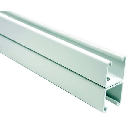 Back to Back Strut, Slotted, Steel, Painted, 9/16 in x 1-1/8 in Hole Size, White MPN:FS-201SS WT 24.00