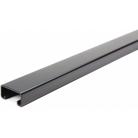 Single Channel Strut, Solid, Steel, Painted, None Hole Size, Black MPN:FS-500 FBK 36.00