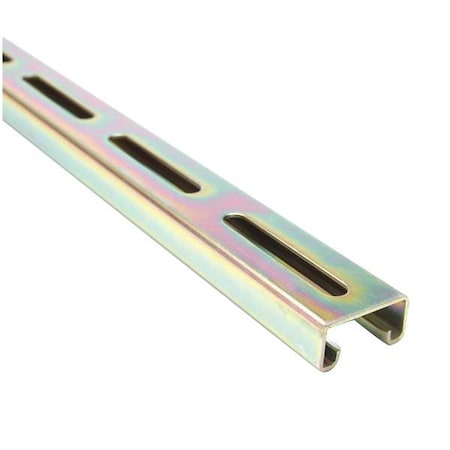 Single Channel Strut, Slotted, Steel, Zinc-Plated, 13/32 in x 3 in Hole Size, Silver MPN:FS-500SL GD 120.00