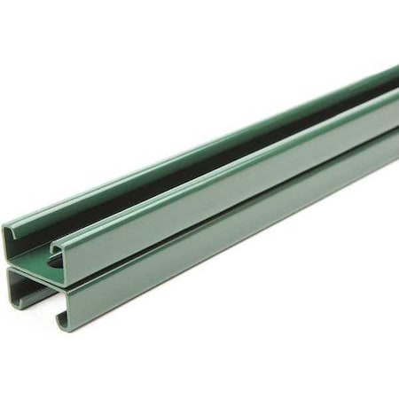 Back to Back Strut, Slotted, Steel, Painted, 9/16 in x 1-1/8 in Hole Size, Green MPN:FS-501SS GR 18.00