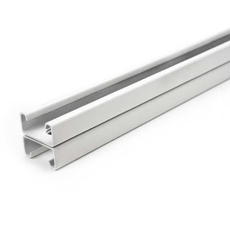 Back to Back Strut, Slotted, Steel, Painted, 9/16 in x 1-1/8 in Hole Size, White MPN:FS-501SS WT 120.00