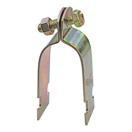 Conduit Strap Clamp, Steel, Overall L 15in MPN:V100 1-5/8Y