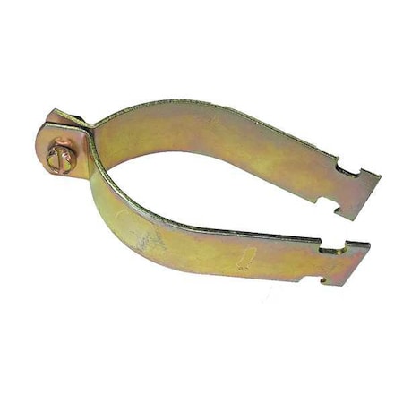 Channel Rigid Pipe Clamp, 3 In, Gold, PK10 MPN:V110 3Y