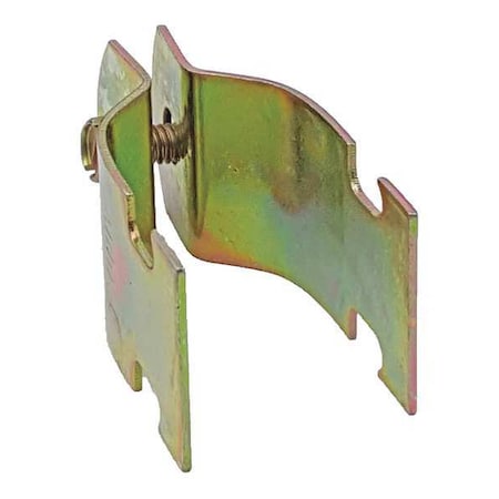 Channel Pipe Clamp, 1 In, Gold, PK10 MPN:V111 1Y