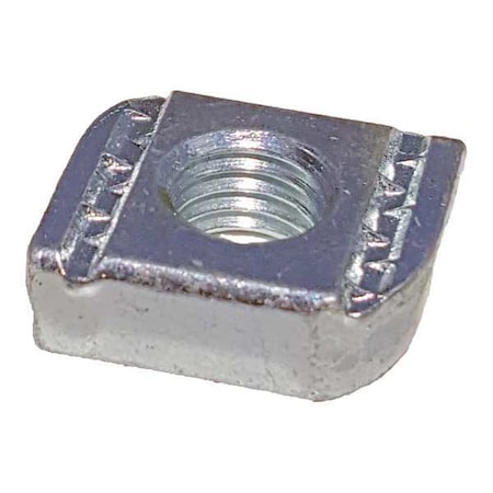 Superstrut Channel Flat Nut, 1/2 In, Silver, PK25 MPN:V220 1/2
