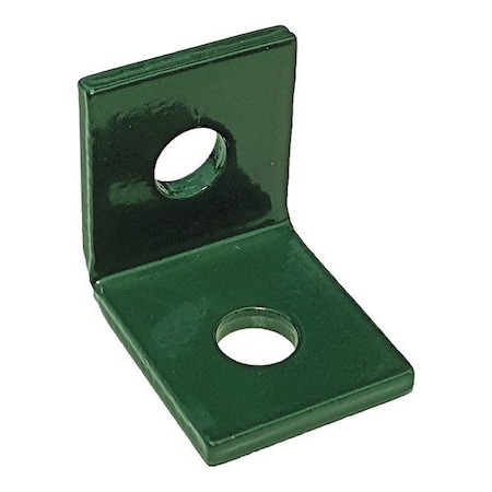 Superstrut Channel Connecting Plate, Green, Depth: 2 in MPN:V321GN