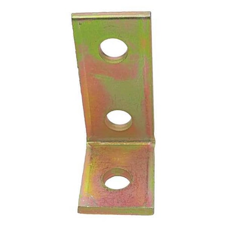 Angle Bracket, Steel, Overall L 3 1/2in MPN:V323Y