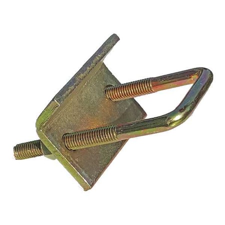 Channel Beam Clamp, Steel, Over L 3.375in MPN:V621Y