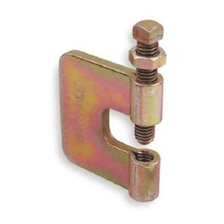 Channel Beam C-Clamp, 3/8 In, Gold MPN:V623 3/8Y