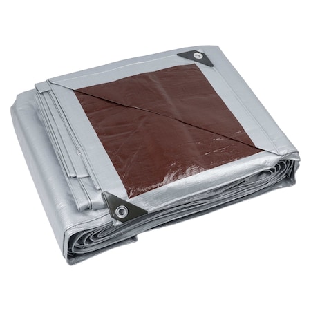 10 mil Tarp, Brown, Silver MPN:22533