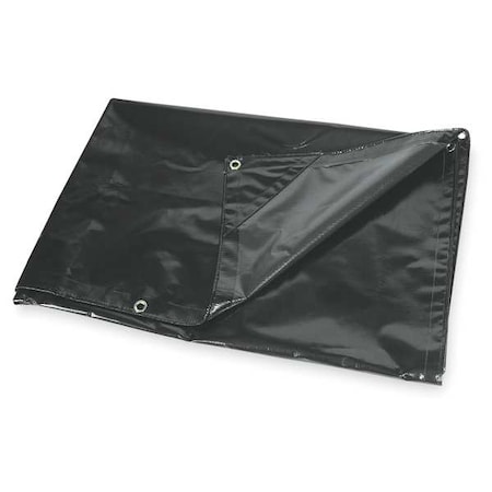 Standard Duty Tarp, 19 ft x 19 ft 6 in, 5.1 Mil, Blue, Polyethylene MPN:2ZJ49