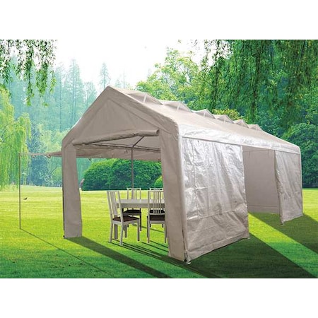 Heavy Duty Shelter, 20 ft. L x 10 ft. W MPN:31EW43