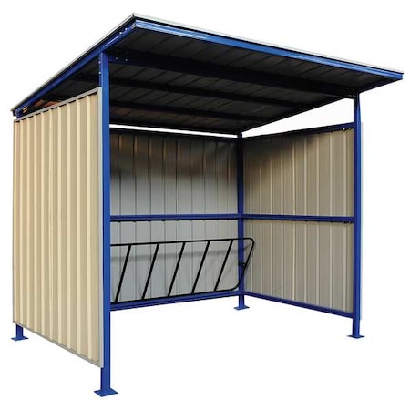 Bicycle Storage Shed, 96x91x100.4in, Slope MPN:49P401