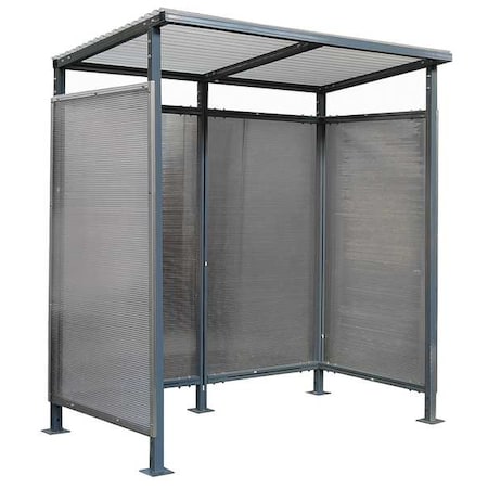 Smokers Shelter, 84in H x 77in W x 46in D MPN:49P403