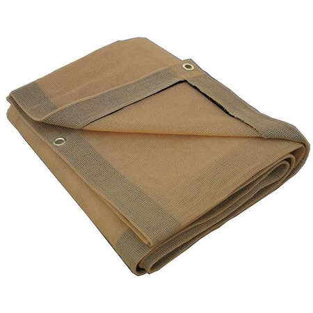 Standard Duty Tarp, 20 x 20 ft, 10 Mil, Tan, Polyethylene MPN:5WUE4