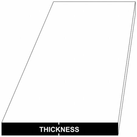 Carbon Steel Sheet, 36 in L, 12 in W MPN:12782_12_36