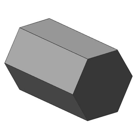 Carbon Steel Hex Bar, 36 in L, 1 3/8 in W MPN:14H1.375-36
