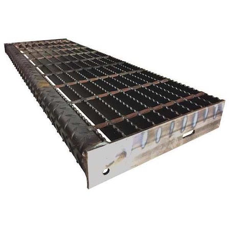 Bar Grating, Serrated, 9.75in.W x 1.0in.H MPN:21188R100-TRD2