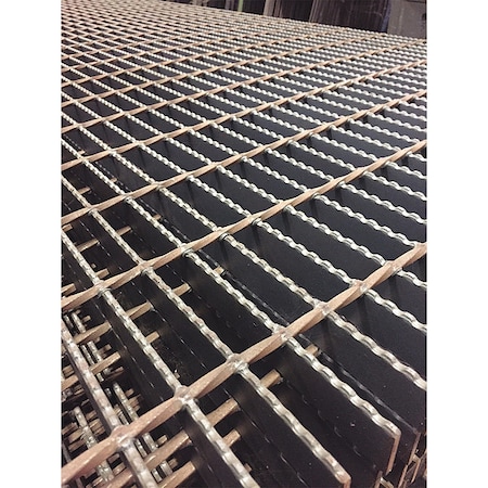 Carbon Steel Rectangle Bar Grating, 4' L MPN:21188R150-C4