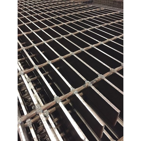 Carbon Steel Square Bar Grating, 24 in L MPN:21188S125-7-B2