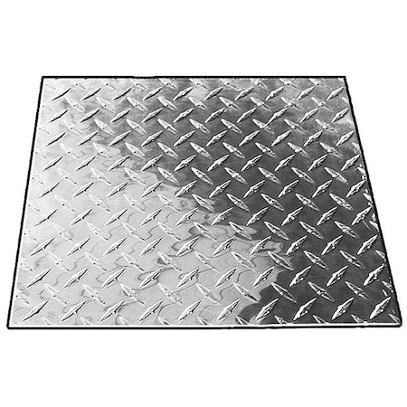 Plate Stock, Tread, 1009Stl, 1/4 InT, 1x4 Ft MPN:HDP.25X12-48