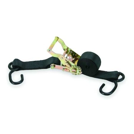 Tie-Down Strap, Ratchet, 6ft x 1-1/2In, PK2 MPN:2VKP4