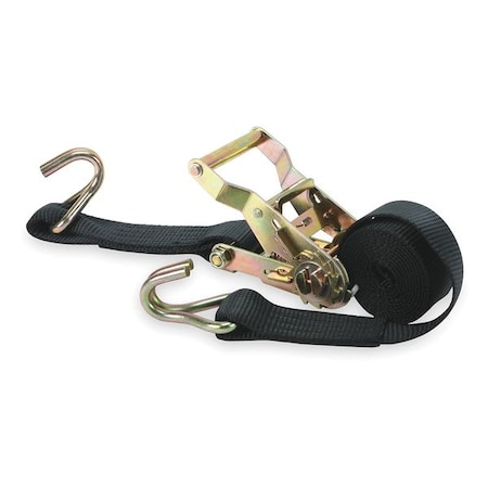 Tie-Down Strap, Ratchet, 6ft x 1-1/2In, PK2 MPN:2VKP5