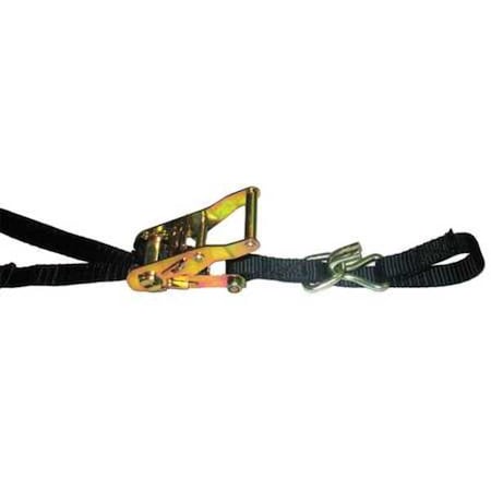 Tie-Down Strap, Ratchet, 15ft x 1In, 700lb MPN:32J624
