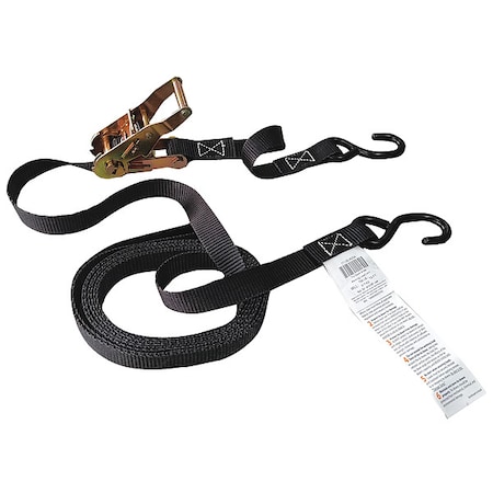 Tie-Down Strap, Ratchet, 15ft x 1In, 700lb MPN:32J625