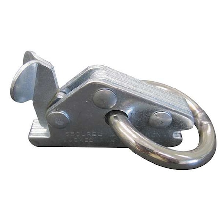 E-Track Ring Tie-Off, 2000 lb.WLL, PK12 MPN:4HXC6