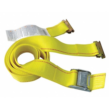 Tie Down Strap, E-Track, Yellow MPN:55ET61
